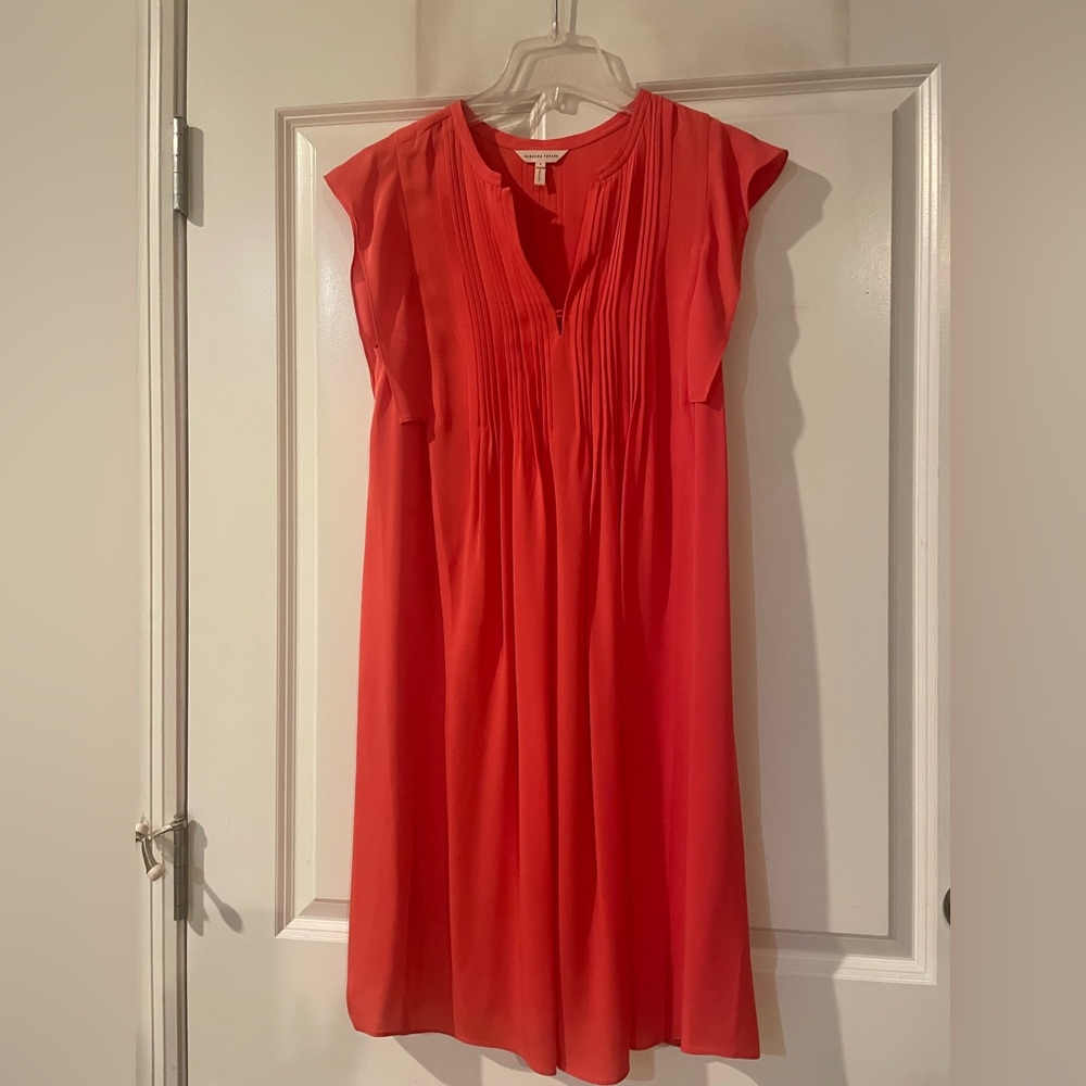 Rebecca Taylor, coral dress